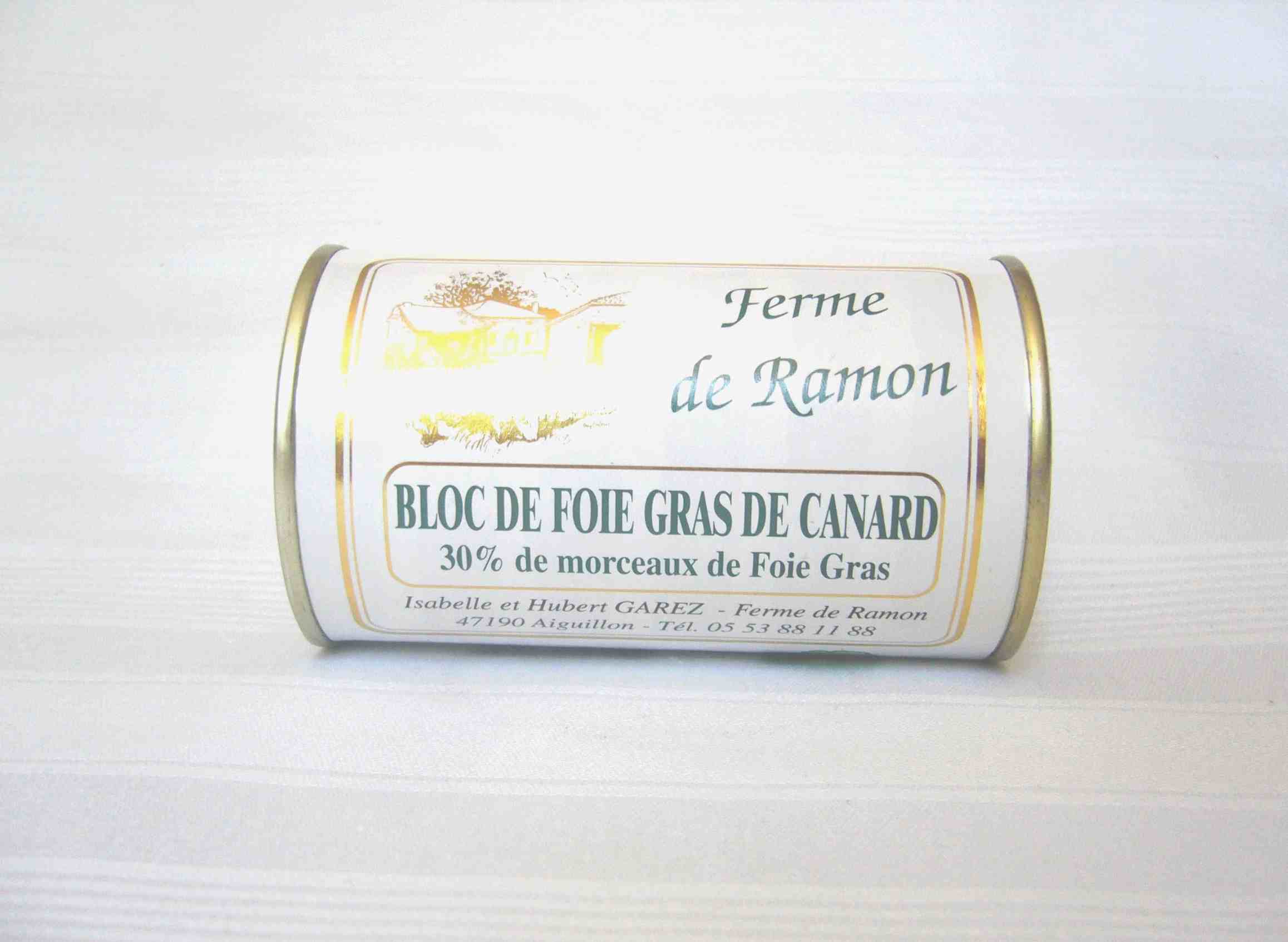 Produit - Bloc grand - Producteur foie gras Produit - Bloc grand - Producteur foie gras