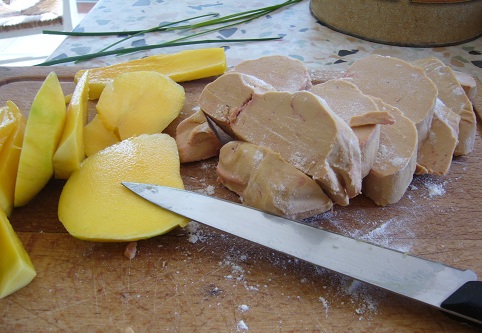 Foie gras et mangue Ferme de Ramon