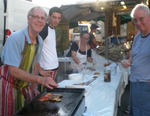 Hubert Garez prépare le foie poêlé