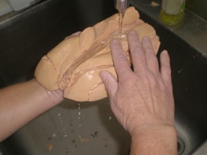 Rincer le foie gras de canard frais - Ferme de Ramon - Producteur de canard du Sud-Ouest